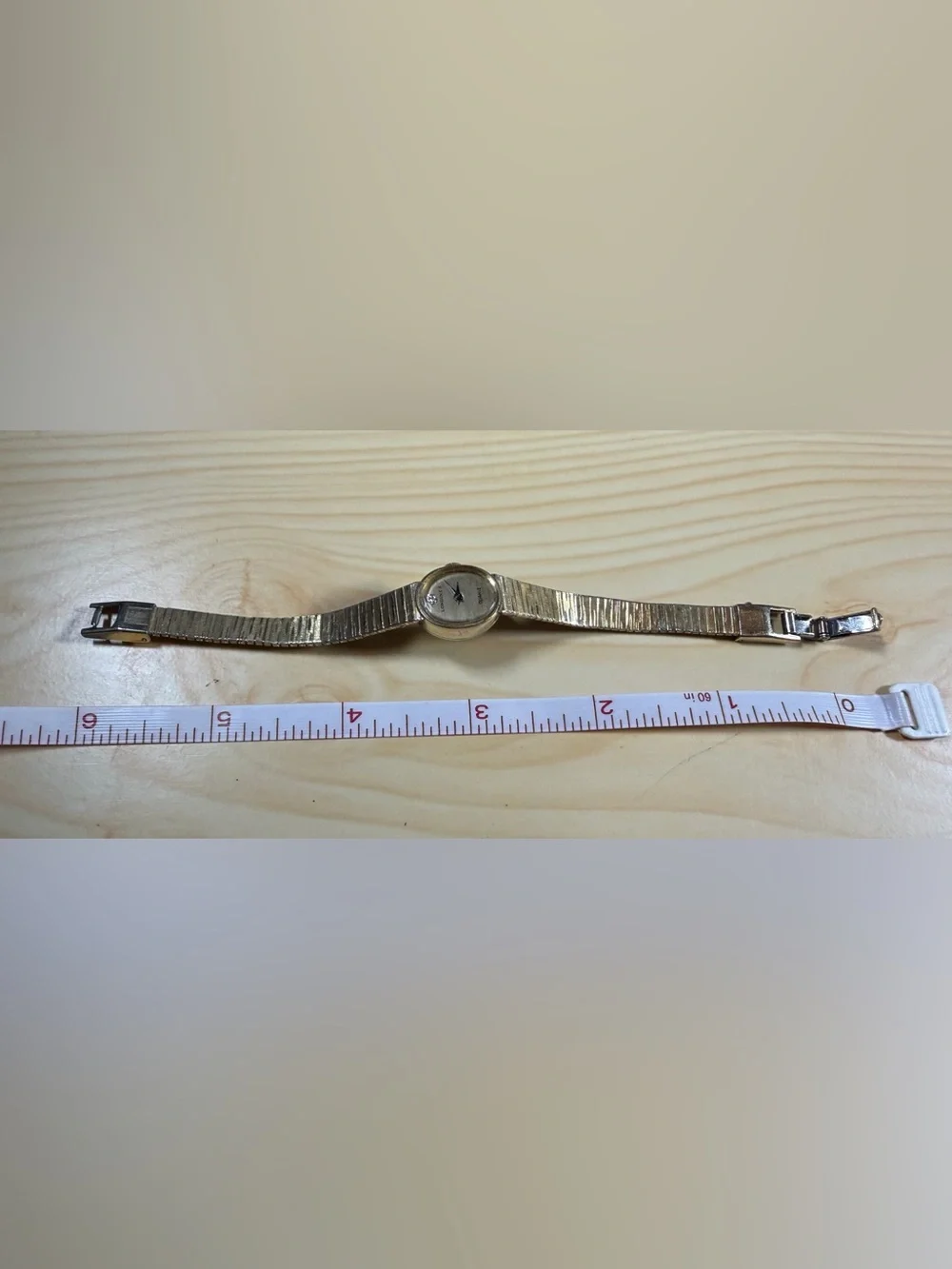 Longines Quartz Wrist Watch 10K Rolled Gold Box 6” Tested/Working Vintage Womens